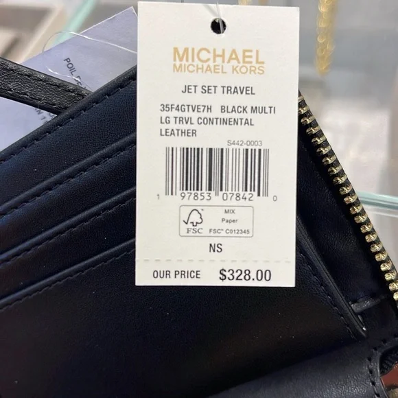 MICHAEL KORS
Leather Lg Continental Wristlet Phone Wallet Exotic Print Hair Calf - Picture 6 of 16